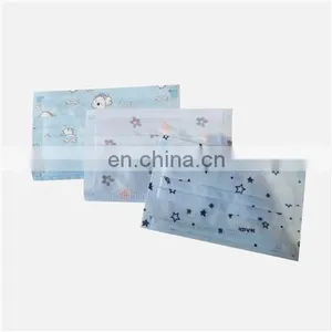 New Design Kids Face Mask Disposable Medical Fabric With Beautiful Price thumbnail-3