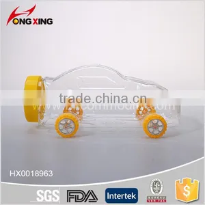 Small Cute Clear Plastic Bottles in Toy Shaped for Candy thumbnail-1