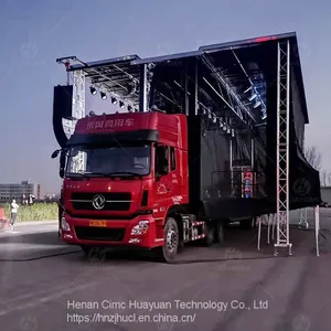 HUAYUAN S455 With Lights and Sound Outdoor Event Podium Concert Stage Truck thumbnail-5