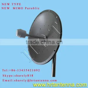 2.4GHz High Gain Outdoor Wifi Dish Antenna TDJ-2400D9-24*2 thumbnail-1