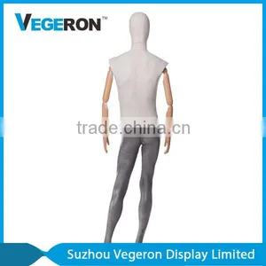 Poseable Male Mannequin With Plastic Arms thumbnail-3