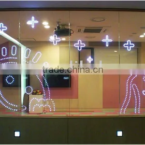 LED Laminated Glass/Light Glass For Curtain Wall thumbnail-1