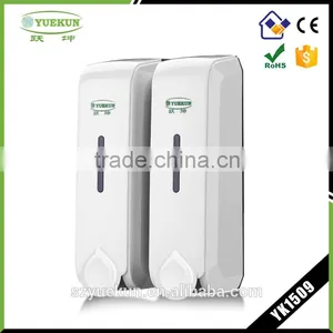 YK1509 ABS Plastic Hotel Soap Shampoo Dispenser Bathroom Liquid Shower Head Soap Dispenser 2*350ML thumbnail-1