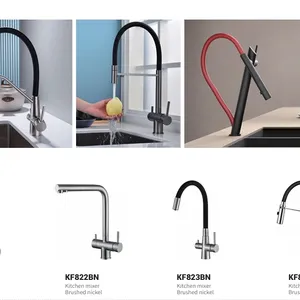 Multi-functionality Easily Adjust Hot and Cold Water Making the Kitchen More Tidy ‌ Kitchen Mixer Series thumbnail-1