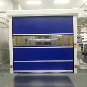 Industrial Fast Rolling Door | High-Speed Lifting | Automatic Infrared Sensor thumbnail-3