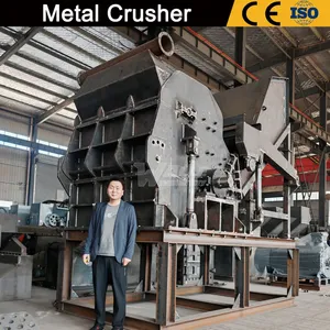High-Quality Paint Can Crusher, Metal Recycling Material Crushing Production Line thumbnail-3
