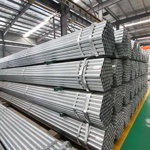 Chinese Factory Gi Pre Galvanized Steel Pipe Welded Carbon Steel Pipe Galvanised Round Steel Tube For Construction thumbnail-1