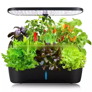 Amazon's Preferred Lazy Person's Vegetable Planting Box, Intelligent Hydroponic Planter, Suitable for Home and Office Use, With Plant Growth Lights for Soilless Cultivation thumbnail-1