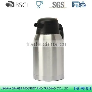 BSCI Approval Double Wall Stainless Steel Coffee Thermos Jug thumbnail-3