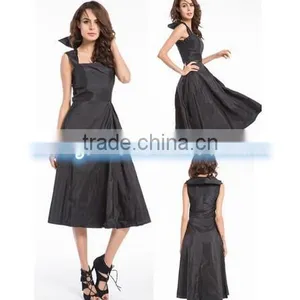 Fashion Strap Polka Dot Print Vintage Retro Dress Women thumbnail-3