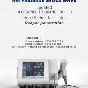 Pneumatic Shockwave Physiotherapy Device With Adjustable Pressure Levels for Blood Circulation Enhancement thumbnail-2
