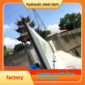 Anti-overflow Hydraulic Steel Dam With Dynamic Angle Regulation For Reservoir Spillway thumbnail-4