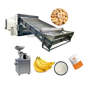 Coal Heating Banana Dryer Plantain Drying Grinding Machine Plantain Flour Processing Machine EPC thumbnail-1