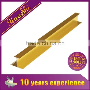 H Shape Aluminum Bathroom Wall Tile Trim Design for Hot Sell Online thumbnail-1