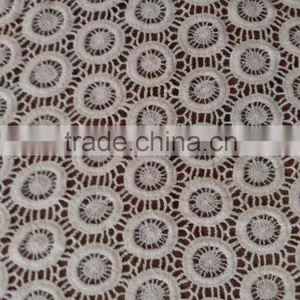 2016 Spot Supplies Embroidery Cotton Lace Fabric Full Whole Lace and Free Sample thumbnail-3