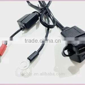 Battery Tender Quick Disconnect Fused Ring To 6V 2.1A USB Charger Adapter thumbnail-3