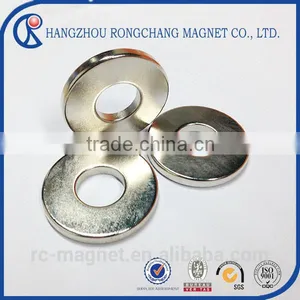 Grade N35-N52 Strong Rectangular Magnets With Hole thumbnail-1