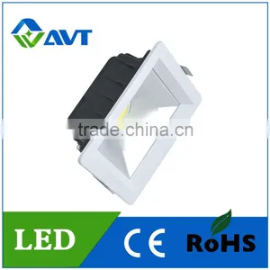 High Quality 70-90lm/w Epistar Chip Led Downlight COB 10W 20W 30W Round Square Down Ceiling Light LED 10W thumbnail-1