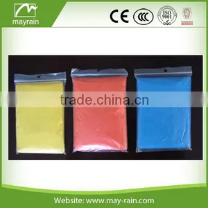 Custom Printed Cheap Raincoat Plastic PE Disposable Rain Poncho thumbnail-1