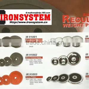 Factory Buttom Price PU Surface Weight Plates thumbnail-1