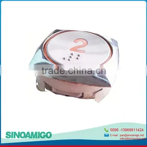 China's Low Price Good Quality Elevator Push Button AK-32,elevator Push Button thumbnail-1