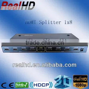 3D 1x8 HDMI Splitter With CEC thumbnail-1