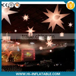 Best Choice Western Style Event Decoration Illuminated Inflatable Star With Led Light for Party,stage Decoration thumbnail-1