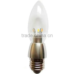 New Type Fashionable Smd5630 E27 Bulb Led Candle Light With Frosted/clear/milky Cover thumbnail-4