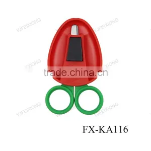 FX-KA116 Lovely Student and Children Scissors With Protector thumbnail-3