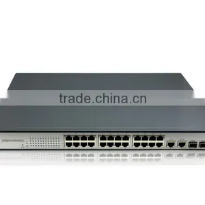 26 Port Managed Ethernet Switch With 24 10/100M Ports and 2 Gigabit Combo thumbnail-1