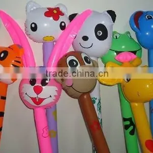 Pvc Inflatable Child Toy Animal Head Long Stick thumbnail-2