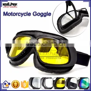 BJ-GT-007 Helmet Motorcycle Goggles With Yellow PC Lens thumbnail-1