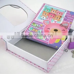 Lock Diary/secret Diary/girl Diary Cut Notebook thumbnail-1