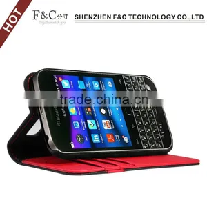 For Blackberry Classic Q20 Mobile Phone pu Leather Case With Stand thumbnail-6