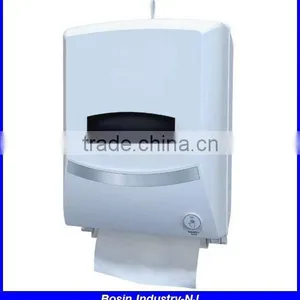 New Design Wall Mounted Plastic Auto Cut Paper Towel Dispenser thumbnail-1