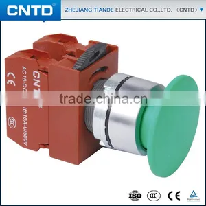 CNTD Small Volume Red/Green/Yellow/White/Black Emergency Pushbutton Switch With 22mm Mounting Hole (C2PNR3) thumbnail-2