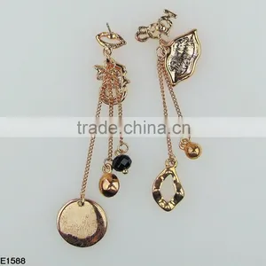Free Shipping Oil Drip Lip Shape Cuff Earring E1588 thumbnail-4