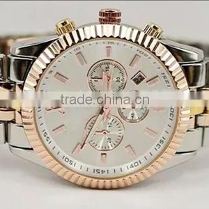 Hot M Brand Luuy ROMA Dial Stainless Steel Quartz Watch Women Lady / w of the Original Gold Silver Rose Gold LOGO thumbnail-2