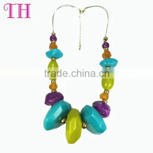 2016 Wholesale Cheap Custom Colorful New Model Necklace Chain Designs thumbnail-1