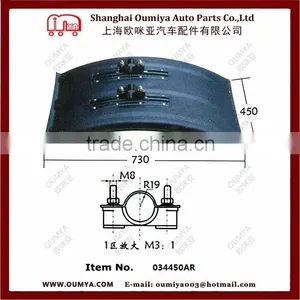 Made in Shanghai Plastic Mudguard for Trailer 034450AR thumbnail-1