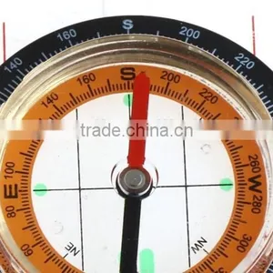Outdoor Camping Baseplate Map Compass With Ruler and Magnifier Quality Choice thumbnail-3