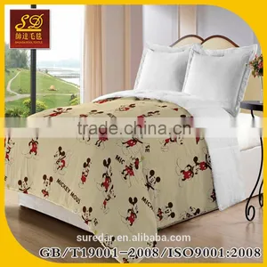 2015 High Quality Printed Flannel Blanket 100% Polyester Mink Blanket Borrego Blanket Two Ply Blanket thumbnail-1