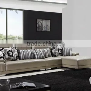 Soft Furniture / Living Room Furniture / 1+3+couch / Modern Leather Home Sofa L17 thumbnail-1