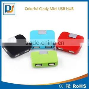 New Portable Slim Usb Hub 4 Ports Cordless for Best Gifts thumbnail-3