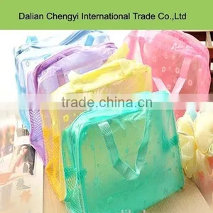 Fashion Women Clear Plastic Tote Bag thumbnail-1