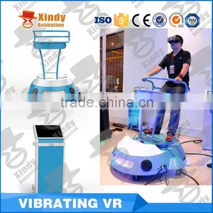 2016 Best Quality Virtual Reality Simulator vr Amusement Game Machine 9d vr Cinema Vibrating VR Game Equipment thumbnail-5