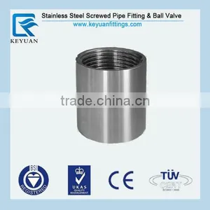 1" BSP Pipe Coupling CNC Machined,Class 150,SCH40 thumbnail-1