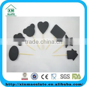 [factory Direct]14x5cm Cut Edge 6 Kinds Shape Cupcake Toppers 6pcs/set Item DGQ-S-1405ID1AY thumbnail-1