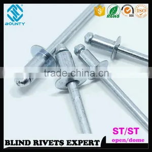 HIGH QUALITY ISO 15979 STEEL RIVET BODY STEEL MANDREL STEEL BLIND RIVETS thumbnail-4