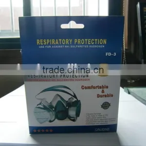 Gas Respirators Actived Carbon Filter Chemical Respirator Mask Similar to 3M 6200 Respirator for Sales thumbnail-2